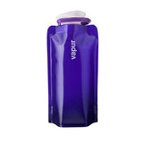 A purple Vapur water bottle 