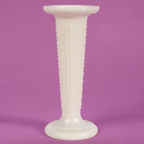 Culpitt 4.5'' Round Ivory Plastic Pillars