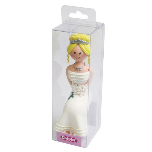 Culpitt Claydough Blonde Haired Seated Bride
