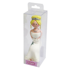 Culpitt Claydough Blonde Haired Seated Bride