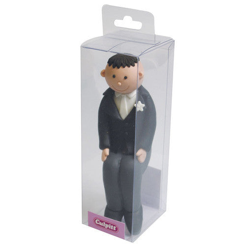 Culpitt Claydough Brown Haired Seated Groom