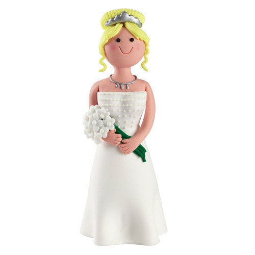 Culpitt Claydough Contemporary Blonde Haired Bride