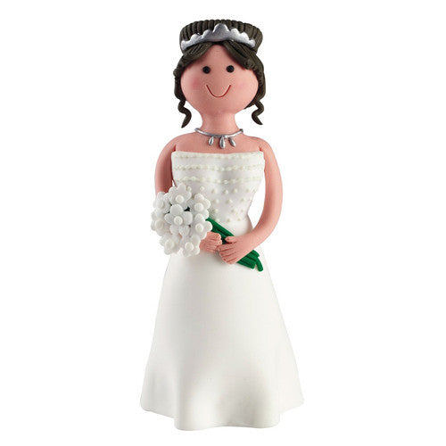 Culpitt Claydough Contemporary Brown Haired Bride