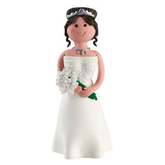 Culpitt Claydough Contemporary Brown Haired Bride