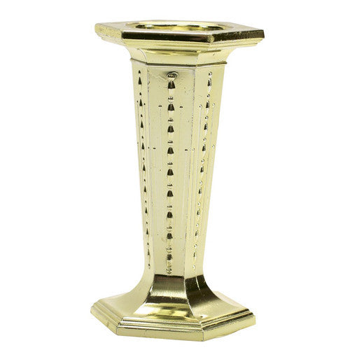 Culpitt Hexagonal Gold Colour Plastic Pillars Pack of 4