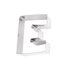 Eddingtons ALPHABET E COOKIE CUTTER