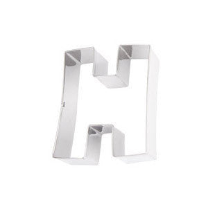 Eddingtons ALPHABET H COOKIE CUTTER