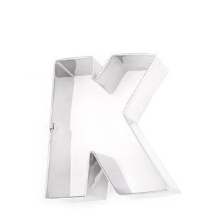Eddingtons ALPHABET K COOKIE CUTTER
