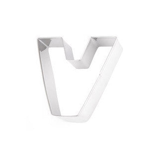 Eddingtons ALPHABET V COOKIE CUTTER
