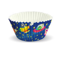 Eddingtons SPACE ROCKET CUPCAKE CASES LARGE