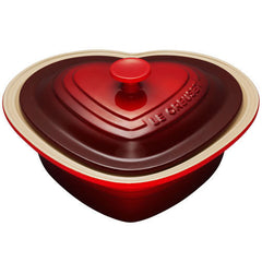 Le Creuset Deep Heart Dish + Lid