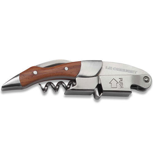Le Creuset WT110W Waiters Corkscrew Wood