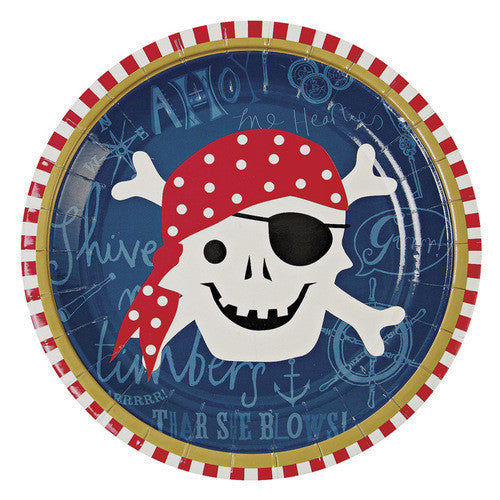 Meri Meri Ahoy There Pirate Plate