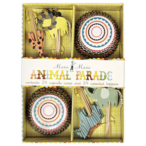 Meri Meri Animal Parade Cupcake Kit