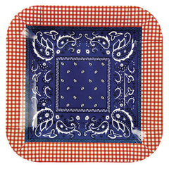 Meri Meri Howdy Cowboy Small Square Plate