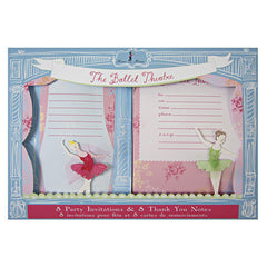 Meri Meri little dancers invite and thank you set