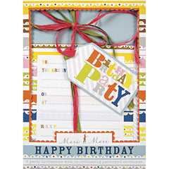 Meri Meri Patterned Party Boxed Invitations