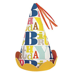 Meri Meri Patterned Party Hat