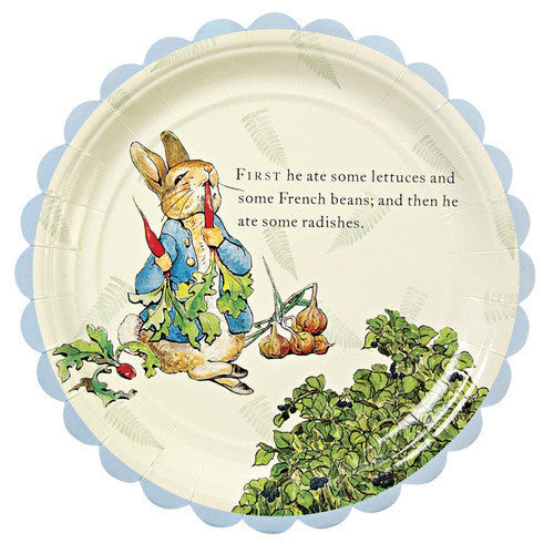 Meri Meri Peter Rabbit Large Scalloped Plate