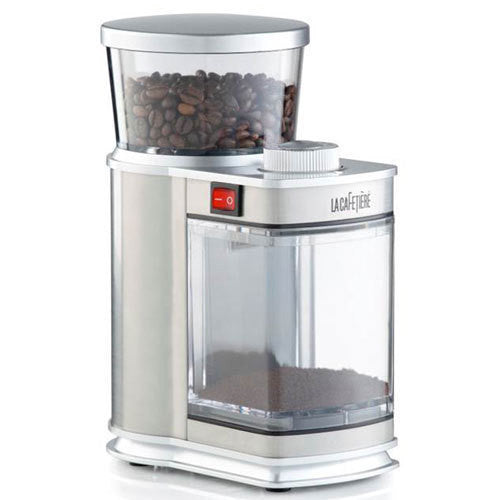 La Cafetière Silver Electric Coffee Bean Grinder