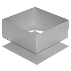 Alan Silverwood 12 x 4in Square cake pan, loose base